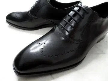 TEMADOU 드레스 슈즈 윙팁/블랙/40/1716-N11