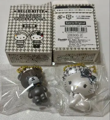 헬로키티 흑백 걸리시 시크릿 마스코트 참