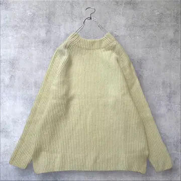 새상품급 쉽스 에니 캐시미어 믹스 래글런 하이넥 풀오버