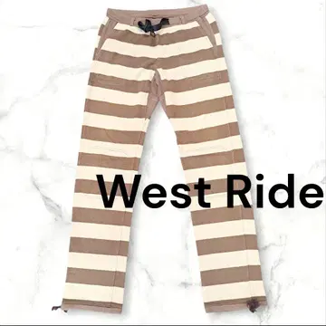 WEST RIDE 웨스트 라이드 보더 팬츠 스웨트 팬츠 W30