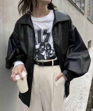 인조 가죽 2WAY 스탠드 블루종