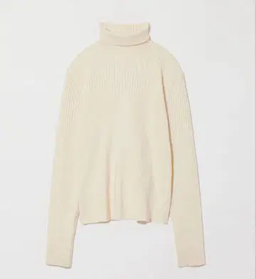 aphi RANDOM RIB 터틀넥 니트