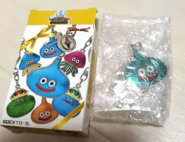 드래곤 퀘스트 복권 가게 슬라임들 클리어 컬러 키링 슬라임