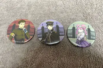 대역전재판 나루호도 류노스케 류타로 아이리스 캔뱃지 3종 세트