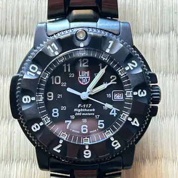 루미녹스 F-117 나이트호크 쿼츠 손목시계