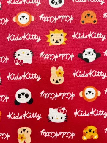 헬로키티 키즈 키티 비닐 원단 라미네이티드 원단 2001년 산리오