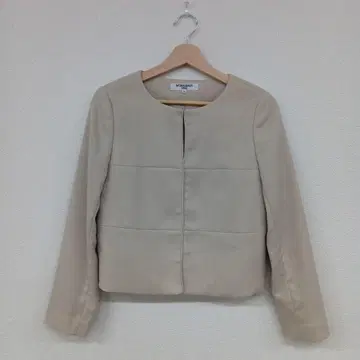 NATURAL BEAUTY BASIC 베이지 테일러드 자켓 M 사이즈