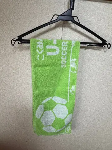 축구 U-12 리그 타월 그린 컬러