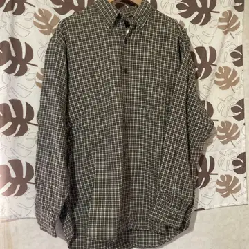 Eddie Bauer 체크 무늬 긴팔 셔츠 M 사이즈