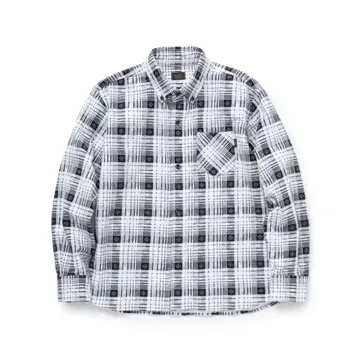 RATS B.D PRINT FLANNEL CHECK SHIRT 랏츠