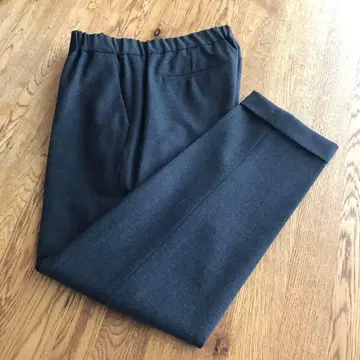 GALERIE VIE 다크 그레이 슬랙스 38 새상품급 투모로우랜드