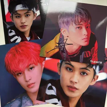 마크 친필 사인 포스터