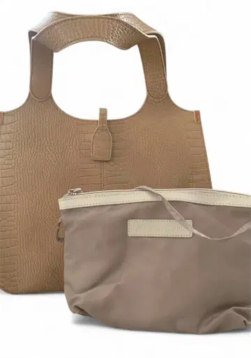 Milano House 미라노하우스 미사용 백 베이지 계열 형압