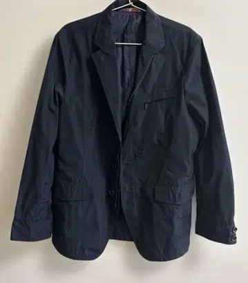 네이비 테일러드 자켓