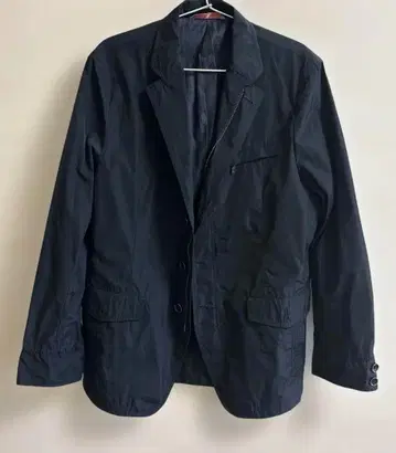 네이비 테일러드 자켓