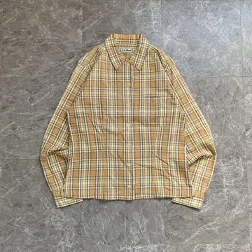 [ L.L.Bean ] 엘엘빈 ( M ) 타탄 체크 셔츠*가슴 포켓*면