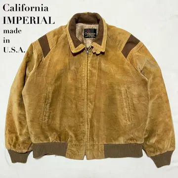 80s USA California IMPERIAL 보아 안감 자켓