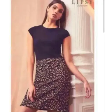 레오파드 원피스