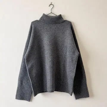 Spick and Span 24AW 울 캐시미어 터틀넥 풀오버