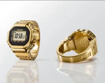 CASIO 카시오 반지 워치 골드 CRW-001G-9JR