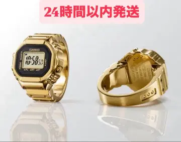 CASIO 카시오 반지 워치 골드 CRW-001G-9JR