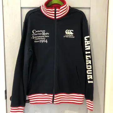 캔터베리 프론트 오픈 트레이닝복