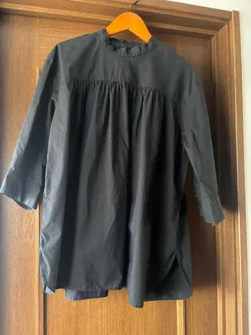 블랙 셔츠 블라우스