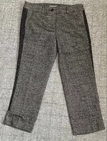 [ 미사용 새상품 ] 로라 애슐리 13 블랙 레이스 부착 팬츠