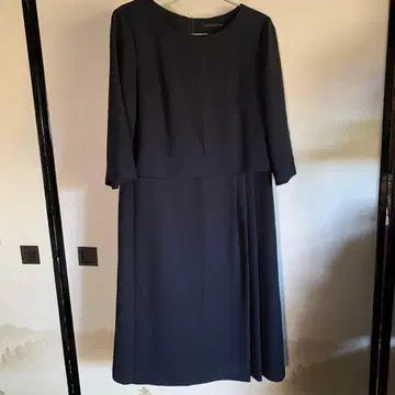 COCCODRILLO 블랙 무릎 기장 원피스 13호