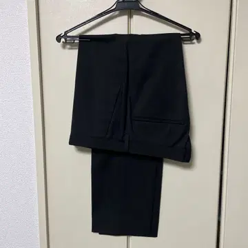 새상품급 nanouniverse 슬랙스 블랙 XL 슬림