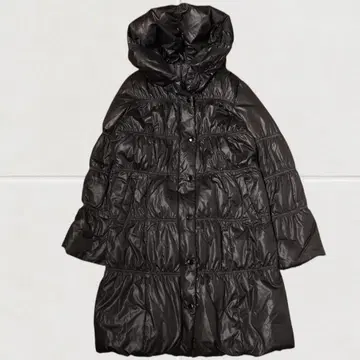 J1753 롱 다운 코트 L 블랙