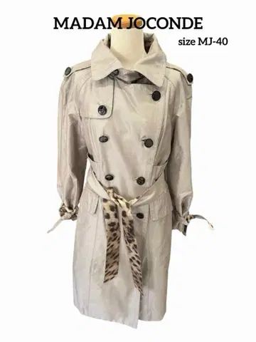 새상품급 MADAM JOCONDE 트렌치코트 사이즈 MJ-40