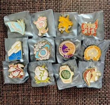 린버스 컴퍼니 핀 배지 12개 세트