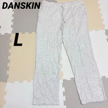 DANSKIN 조거 팬츠 [ L ] 라이트 그레이 센터 프레스 여성용