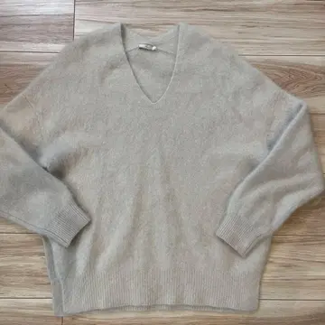 플라주 plage 복슬복슬 니트 베이지