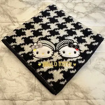 쁘띠 타월 모노크로 걸리시 쌍둥이 코디 핸드 타월