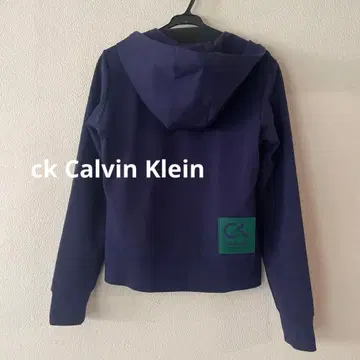 새상품급 ck Calvin Klein 풀 집업 후드티 S/P 파랑 퍼플