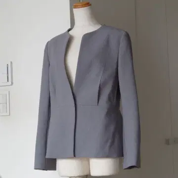 [ PLST ] 노카라 자켓 라이트 그레이 M