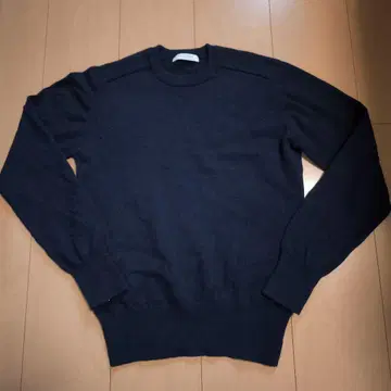 MACPHEE 네이비 긴팔 니트 스웨터 S