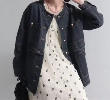 2WAY 노카라 데님 블루종