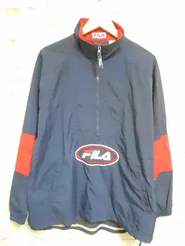 FILA 휠라 00s Y2K 풀오버 윈드브레이커 자켓