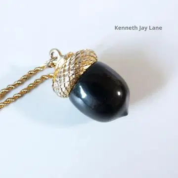 Kenneth Jay Lane 케네스 제이 레인 동동이 목걸이 블랙