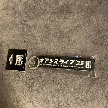 [ 새상품 ] oasis live'25 아크릴 키링 BLACK 블랙