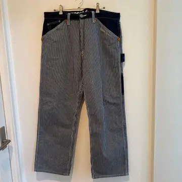 JANSEN 스트라이프 캐주얼 팬츠