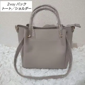 2WAY [새상품] 토트백 [수납 많음] 숄더백
