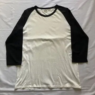00s 래글런 티셔츠 긴팔 T셔츠 y2k 구제 의류 인기 L사이즈