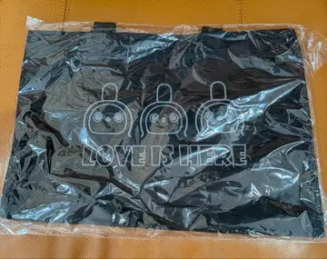 [ 새상품 ] LOVOT 카페 토트백 블랙 x 그레이 라보