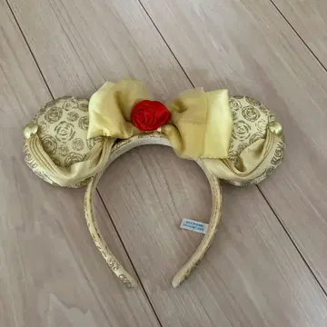 디즈니 골드 장미 머리띠