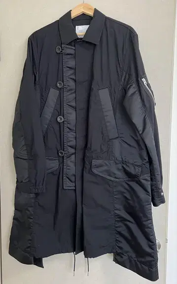 새상품급 sacai 사카이 도킹 밀리터리 코트