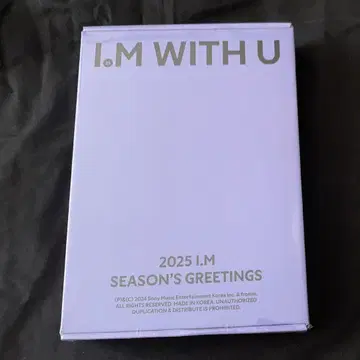 I.M. 창균 시그니처 그리팅 2025 미개봉 새상품 I.M WITH U